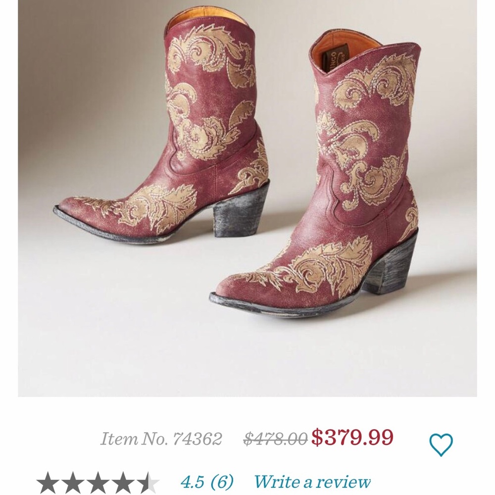 SOLD OLD GRINGO Elizabeth Vintage Cowgirl BootS - Picture 6 of 6